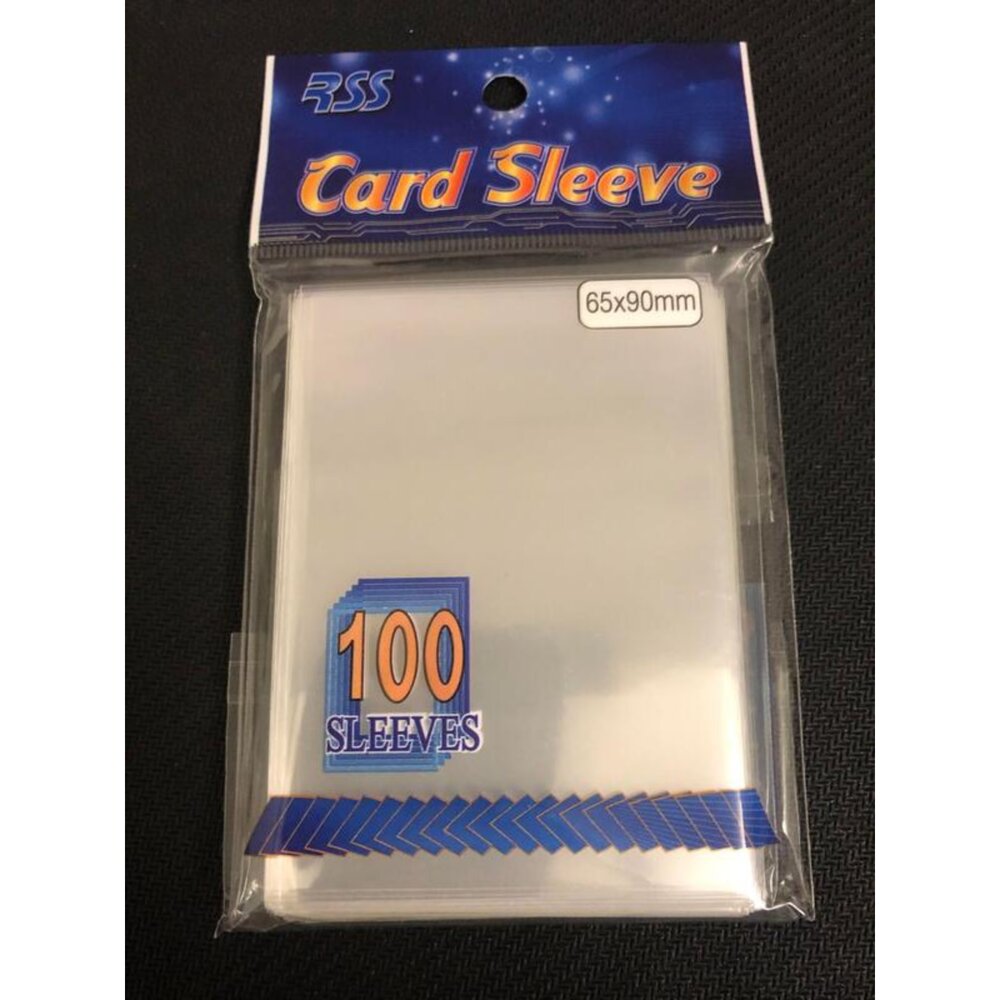 22182281219-【晴天屋】65*90 第一層透明卡套 正插 隨機品牌出貨 1包100張 寶可夢 航海王 魔法風雲會 WS FAB 薄套