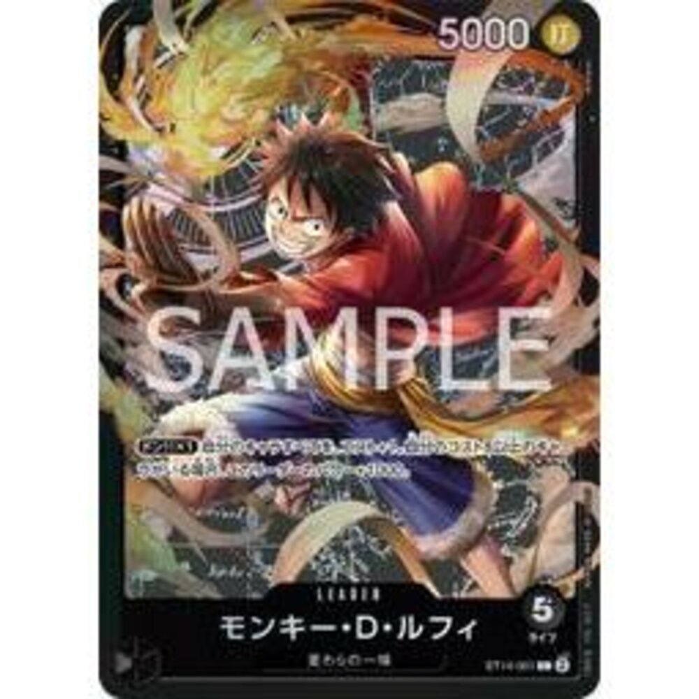 24932252279-【晴天屋】航海王 海賊王 ST14-001 L 蒙其・D・魯夫