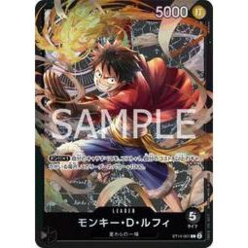 24932252279-【晴天屋】航海王 海賊王 ST14-001 L 蒙其・D・魯夫