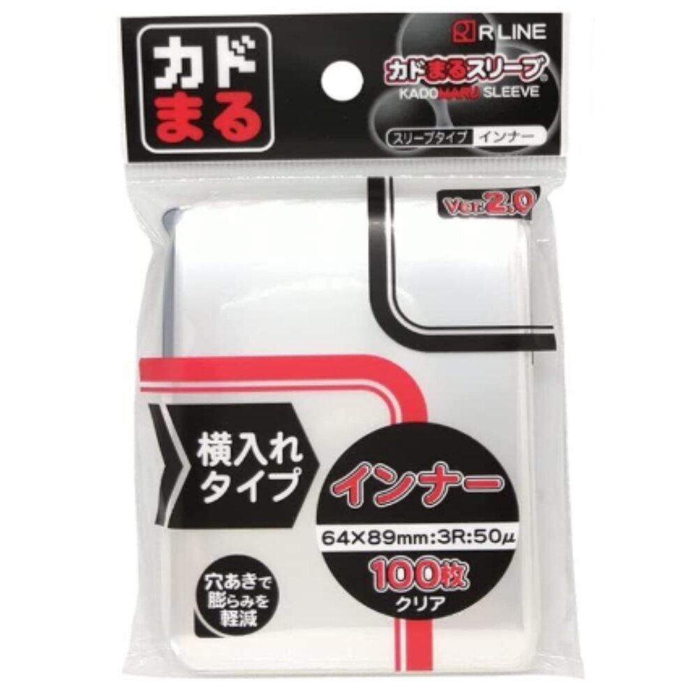 250104144550-【晴天屋】Kadomaru 日本製 圓角卡套 第一層 側插 64x89mm 卡套 寶可夢 海賊王