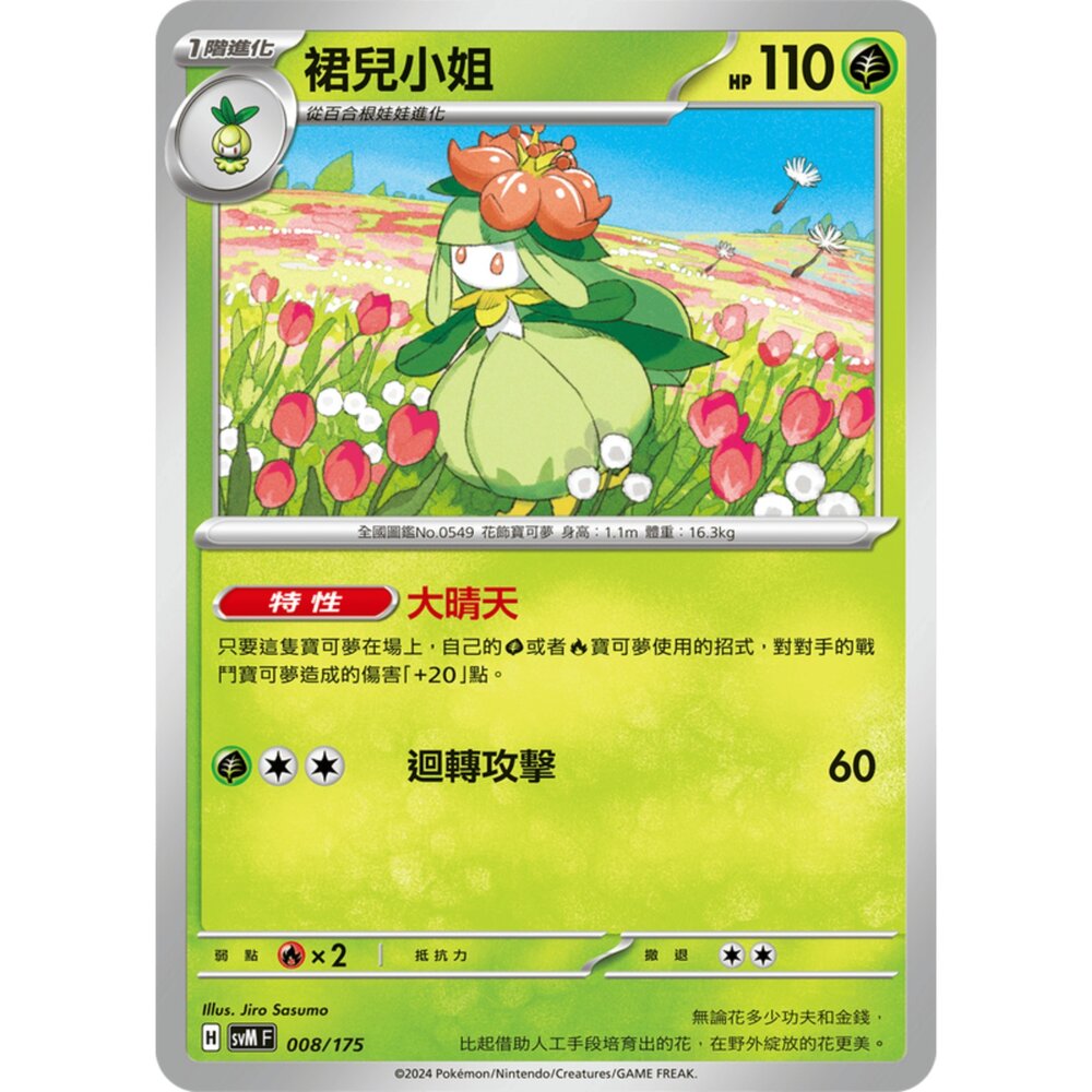 250209163051-【晴天屋】寶可夢 PTCG 中文版 雙ex初階牌組 svM 008/175 裙兒小姐