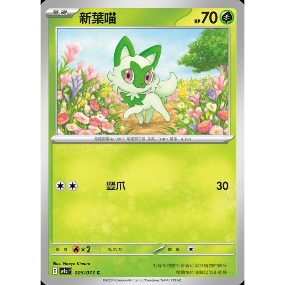 250216154622-【晴天屋】寶可夢 PTCG 中文版 新葉喵 SV1a 005/073 C