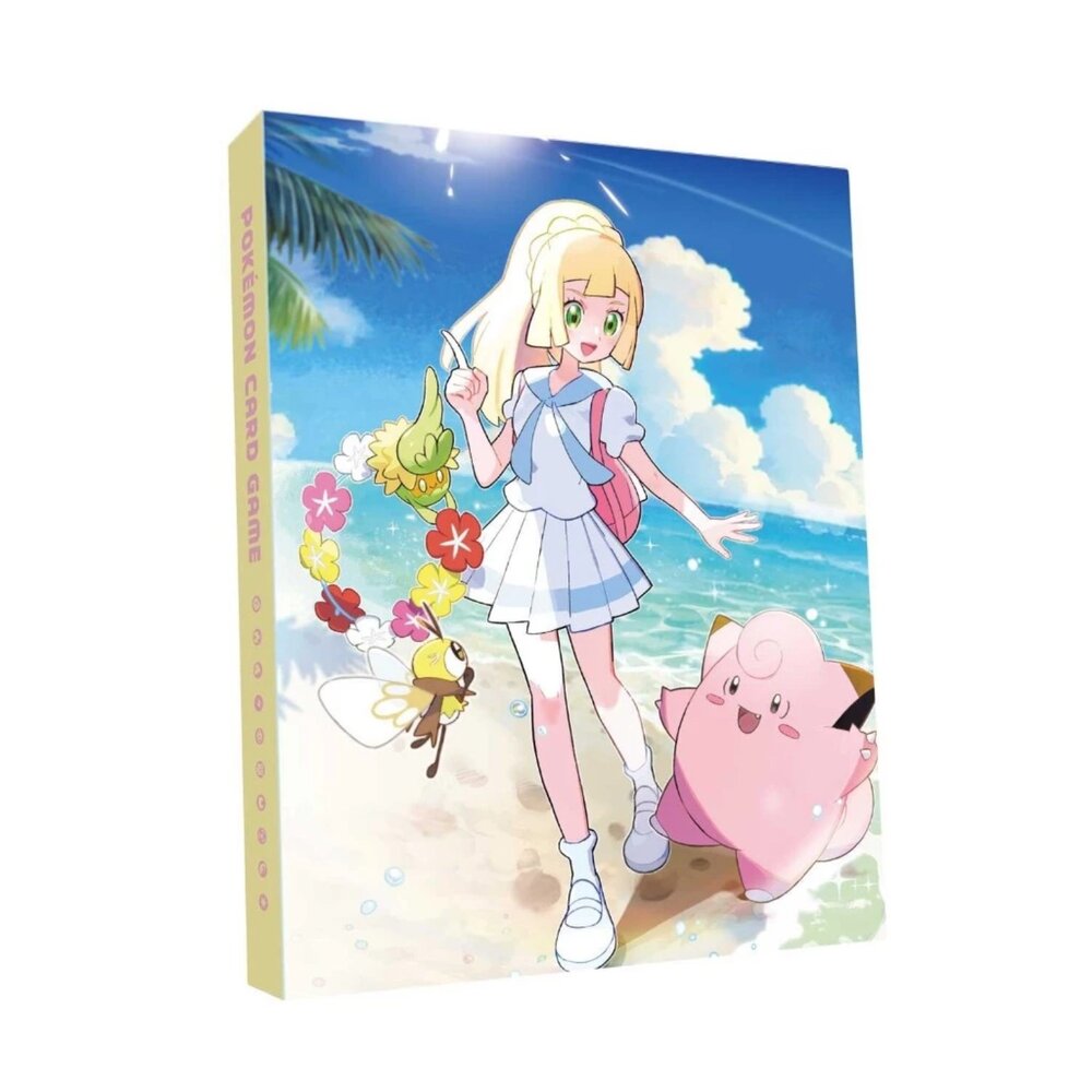 250413160000-【晴天屋】PTCG 寶可夢 莉莉艾 皮皮 官方4格卡本 卡冊 (不能加頁)