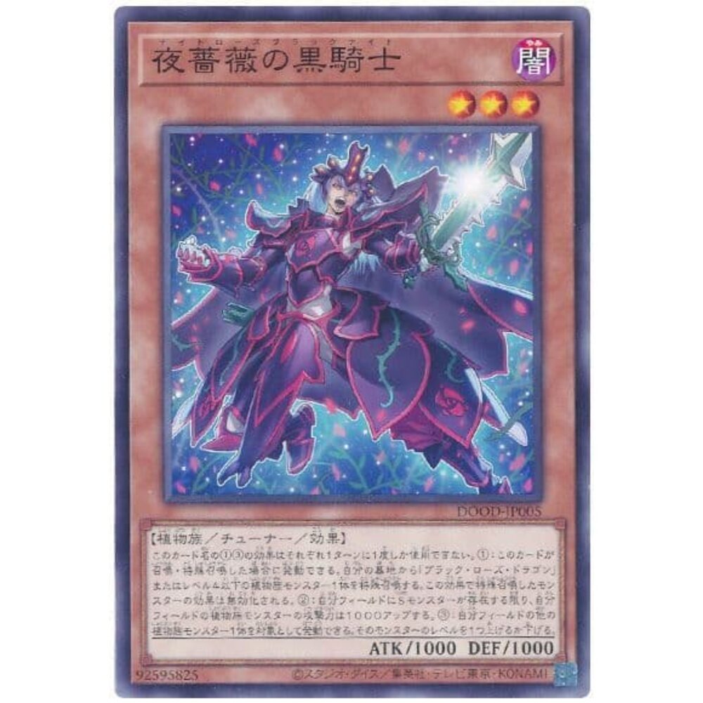 250726134039-【晴天屋】遊戲王 DOOD-JP005 夜薔薇的黑騎士 (普卡)