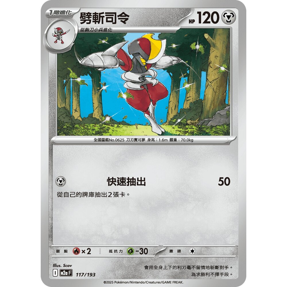 251206213129-【晴天屋】寶可夢 PTCG 中文版 劈斬司令 M2a 117/193