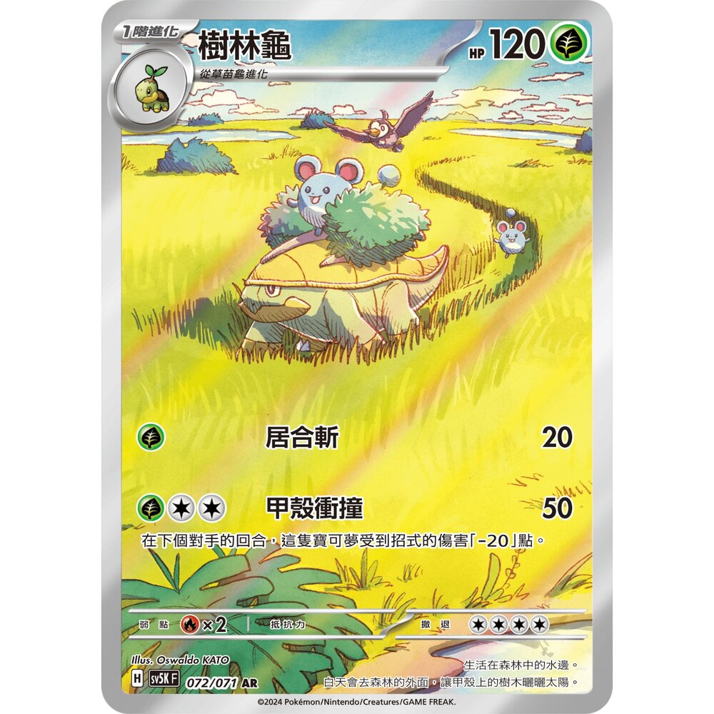 251225194509-【晴天屋】寶可夢 PTCG 中文版 樹林龜 SV5K 072/071 AR