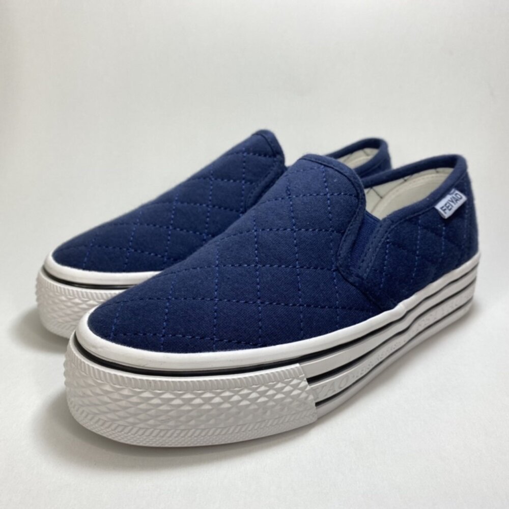 帆布厚底鞋 跟高3.5🔥送鞋墊🔥 現貨秒出 平底鞋 休閒鞋小白鞋 女鞋-圖片-3