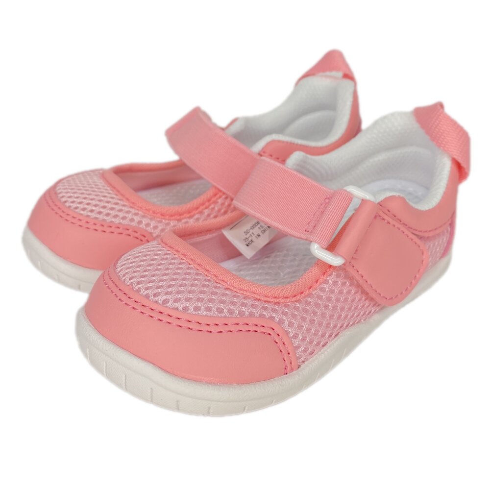 IFME 室內鞋 贈原廠鞋墊 幼兒園 兒童 男童女童 魔鬼氈 網布透氣 男童 女童 白色 機能鞋-圖片-5