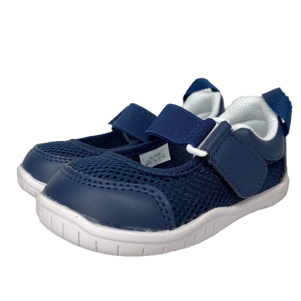 IFME 室內鞋 贈原廠鞋墊 幼兒園 兒童 男童女童 魔鬼氈 網布透氣 男童 女童 白色 機能鞋-圖片-8