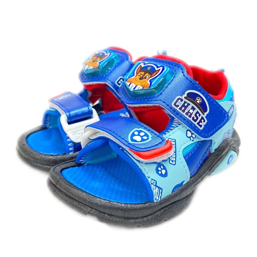 汪汪隊 運動涼鞋 童鞋 電燈鞋 台灣製 男童 女童 汪汪隊立大功 中童 全新正品-圖片-9