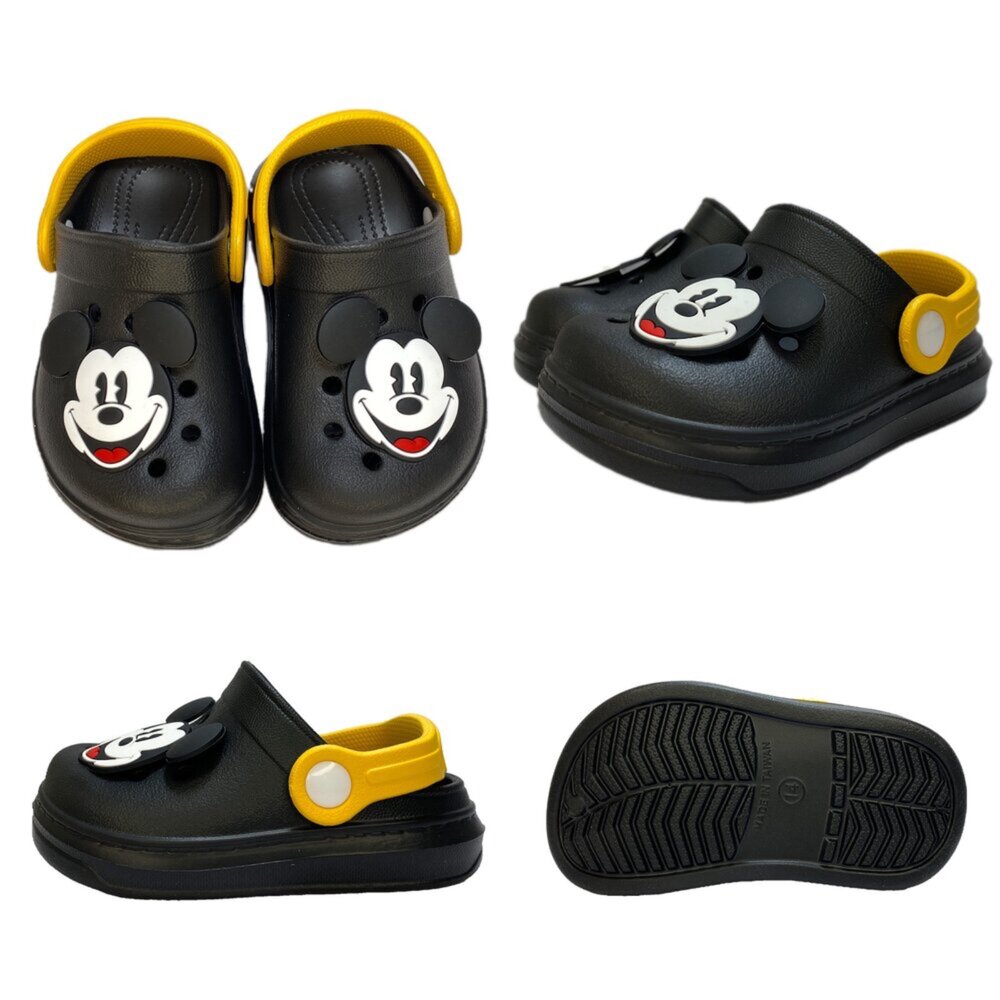 迪士尼 兒童拖鞋 洞洞鞋 台灣製 護趾涼鞋 洞洞鞋 14-22號 米奇 米妮 男童 女童 庫洛米-圖片-3