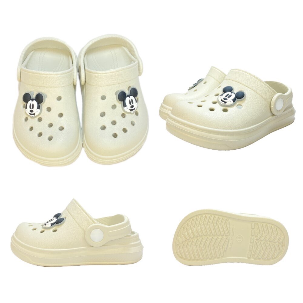 迪士尼 兒童拖鞋 洞洞鞋 台灣製 護趾涼鞋 洞洞鞋 14-22號 米奇 米妮 男童 女童 庫洛米-圖片-5