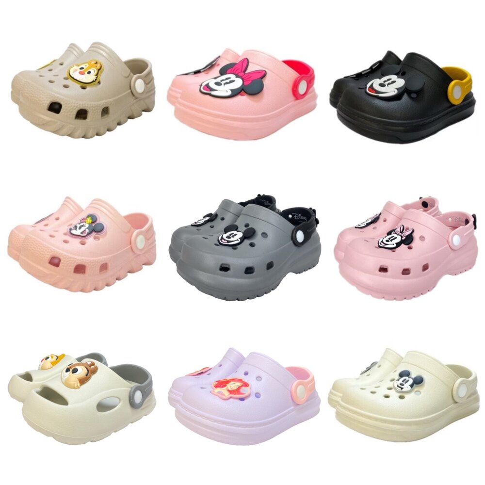 迪士尼 兒童拖鞋 洞洞鞋 台灣製 護趾涼鞋 洞洞鞋 14-22號 米奇 米妮 男童 女童 庫洛米 封面照片