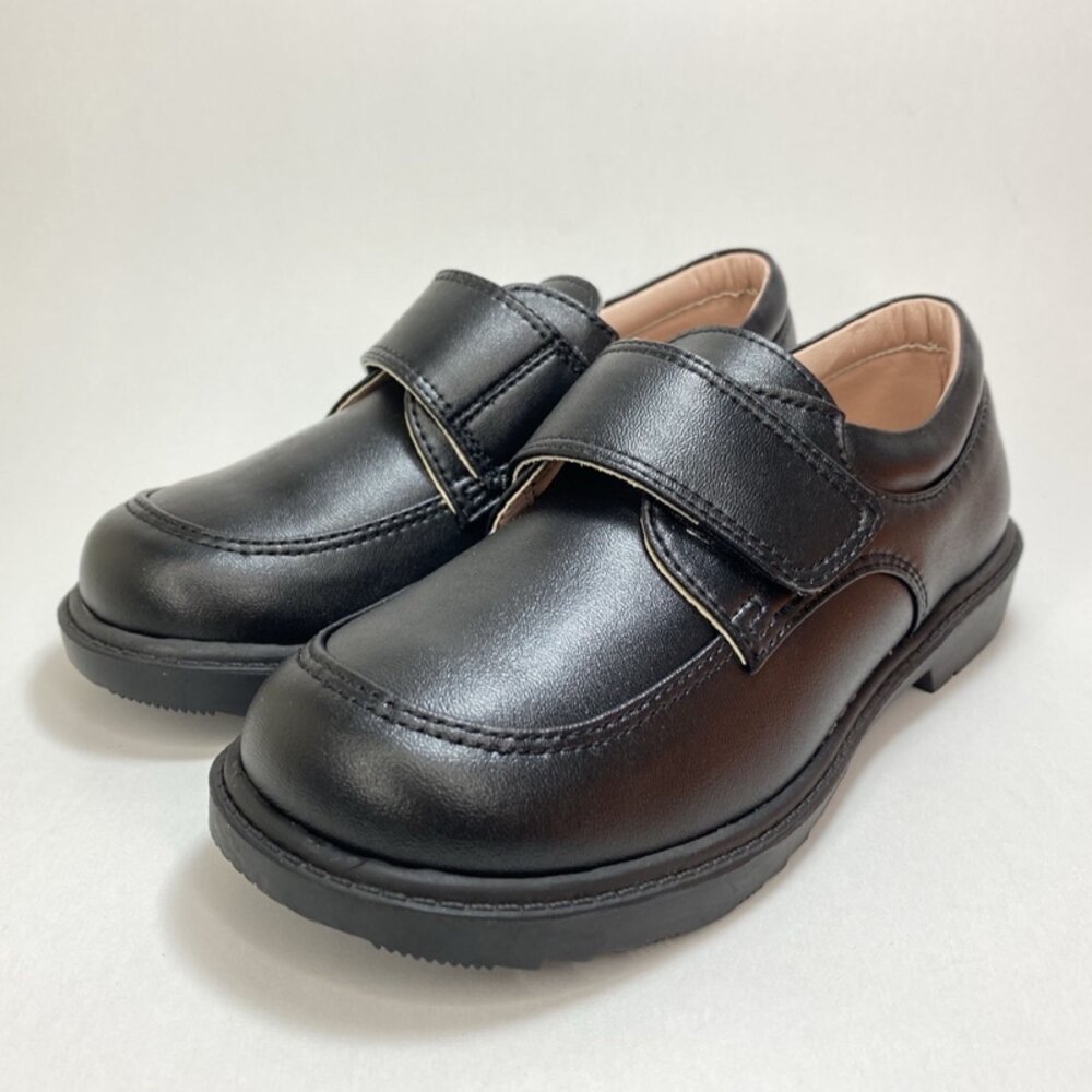 台灣製造 男童皮鞋 學生皮鞋 花童鞋 童皮鞋 學生鞋 純手工鞋 台灣製 28-40號 男童黑皮鞋-圖片-1