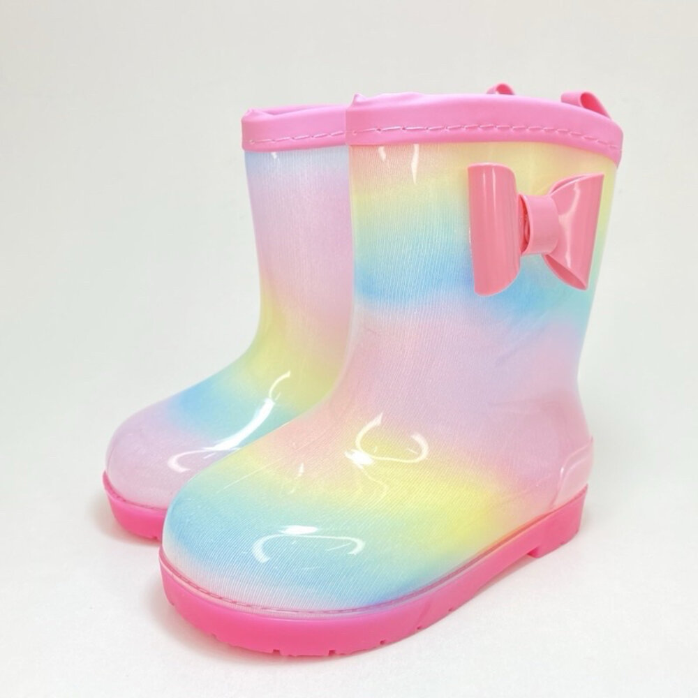 兒童雨鞋 多色繽紛 🔥現貨秒出🔥 硬挺厚磅 男童 女童 雨靴 防水防滑-圖片-1