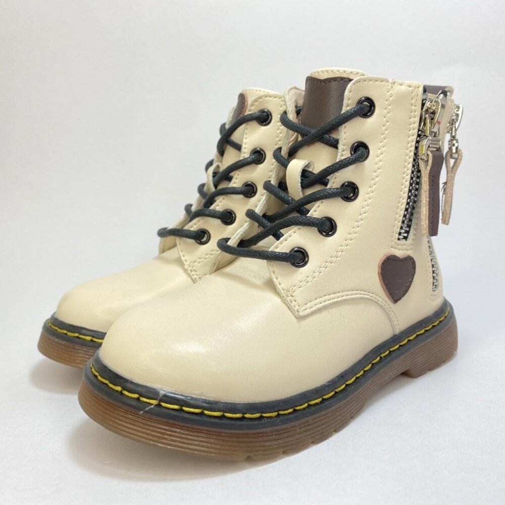 女童靴子 皮靴 短靴 15-22公分 馬汀靴 馬丁靴 Babysol 冬天必備 百搭-圖片-5