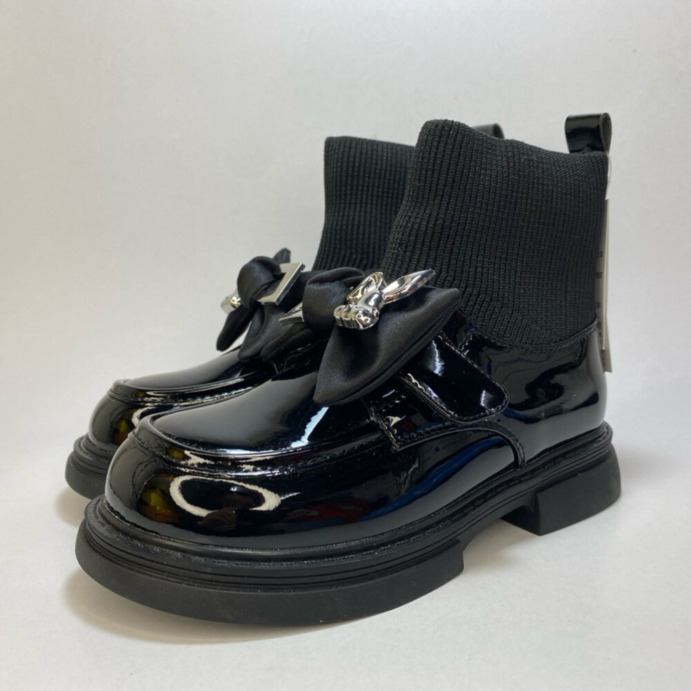 女童靴子 皮靴 短靴 15-22公分 馬汀靴 馬丁靴 Babysol 冬天必備 百搭-圖片-6