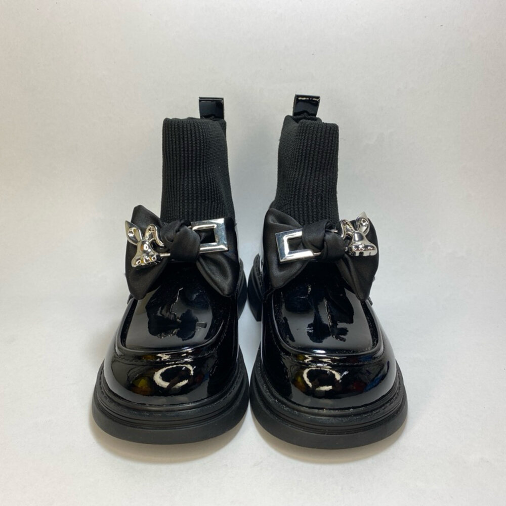 女童靴子 皮靴 短靴 15-22公分 馬汀靴 馬丁靴 Babysol 冬天必備 百搭-圖片-7