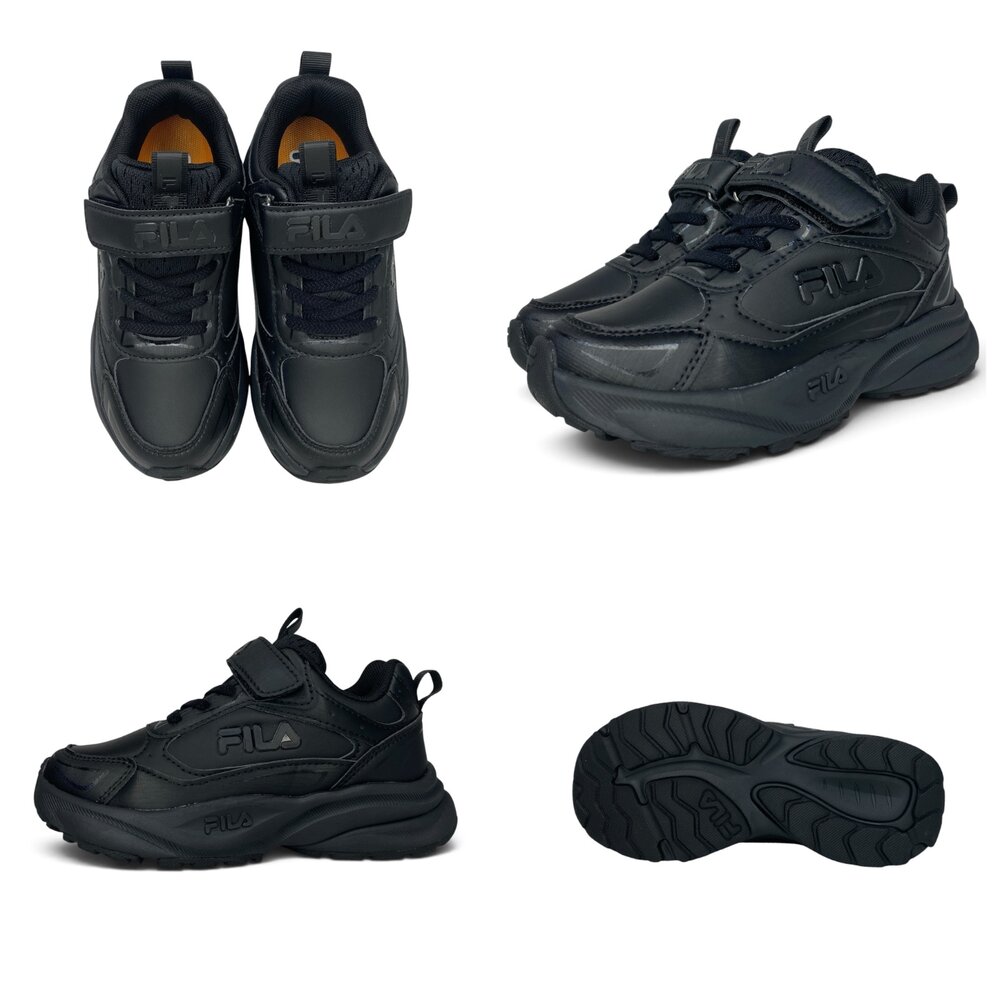 Fila 氣墊鞋 全白球鞋 全黑球鞋 防水 矯正鞋 康特杯 旋鈕鞋 白色 黑色 全新正品 運動鞋 學生鞋-圖片-3