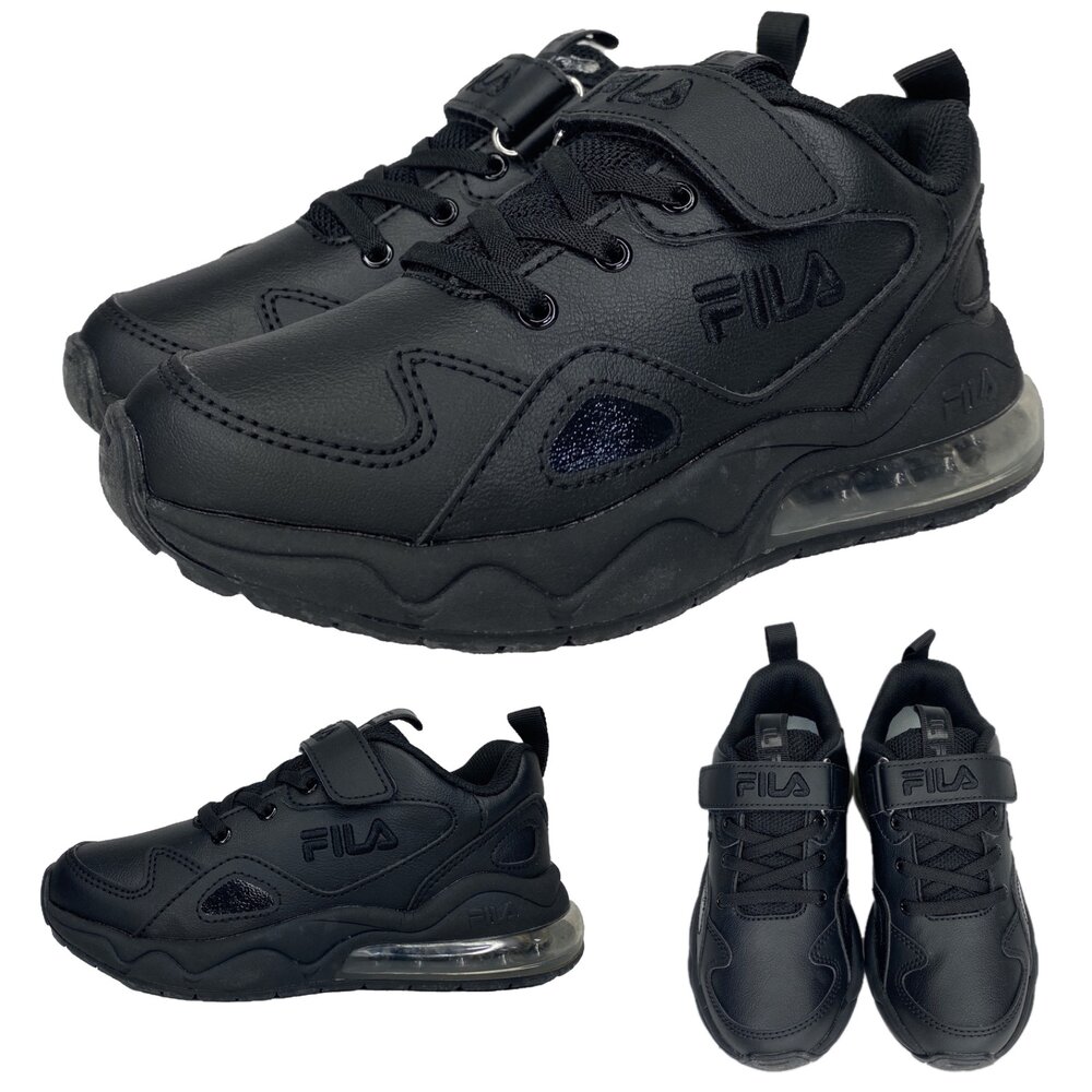 Fila 氣墊鞋 全白球鞋 全黑球鞋 防水 矯正鞋 康特杯 旋鈕鞋 白色 黑色 全新正品 運動鞋 學生鞋-圖片-6