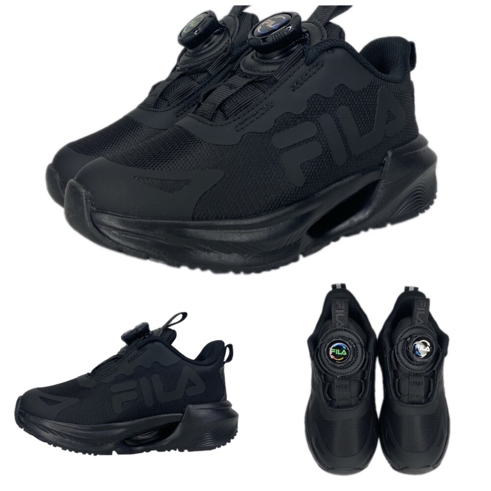 Fila 氣墊鞋 全白球鞋 全黑球鞋 防水 矯正鞋 康特杯 旋鈕鞋 白色 黑色 全新正品 運動鞋 學生鞋-圖片-8