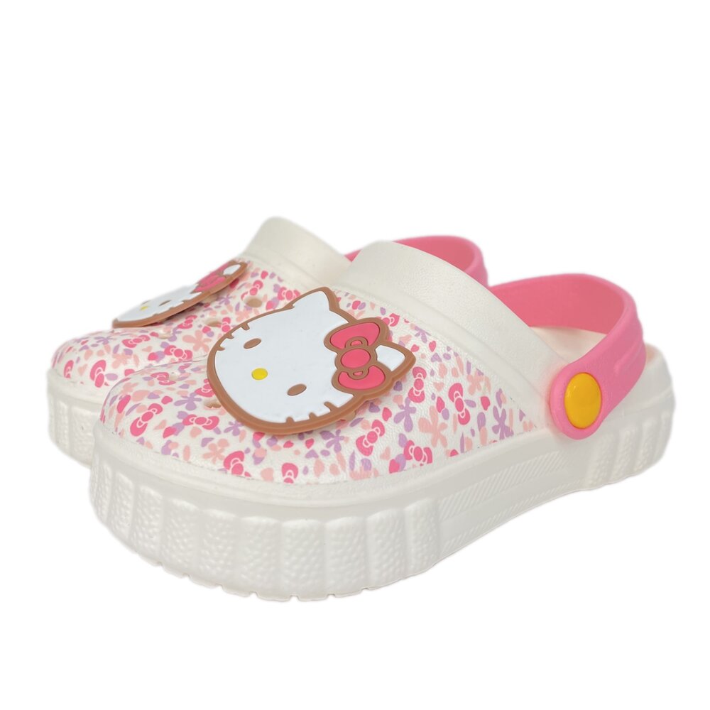 Hello kitty 厚底拖鞋 女童 17-22號 正品授權 台灣製造 凱蒂貓 童鞋-圖片-2