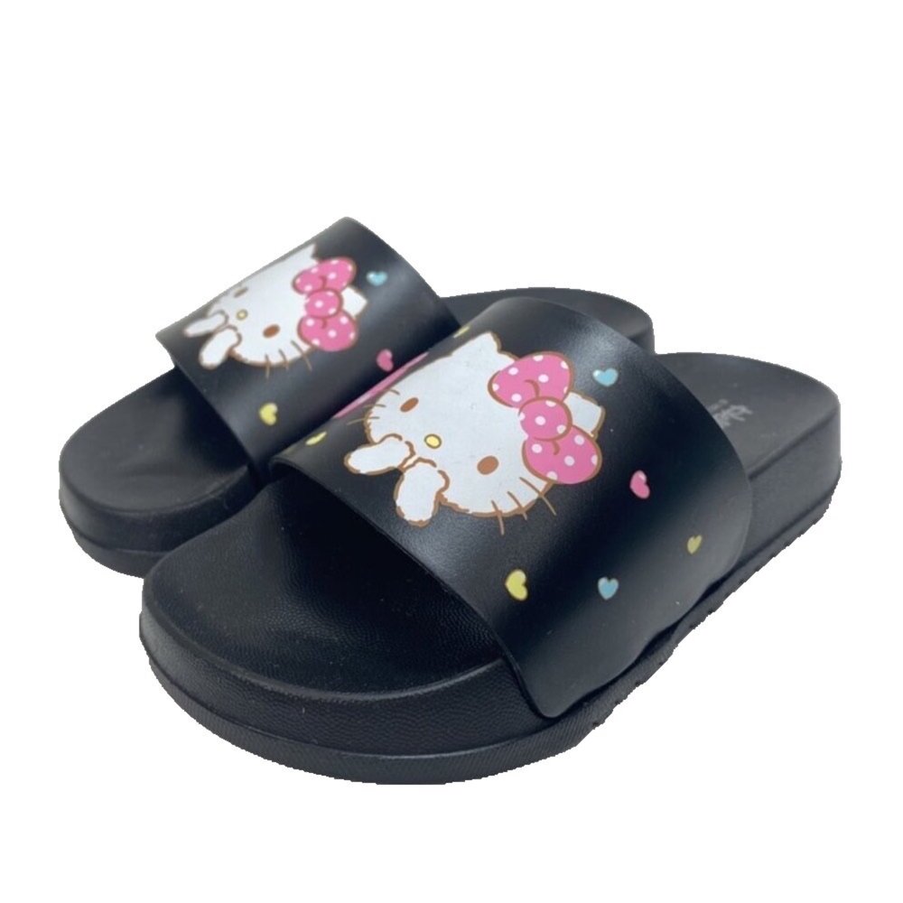 Hello kitty 厚底拖鞋 女童 17-22號 正品授權 台灣製造 凱蒂貓 童鞋-圖片-11