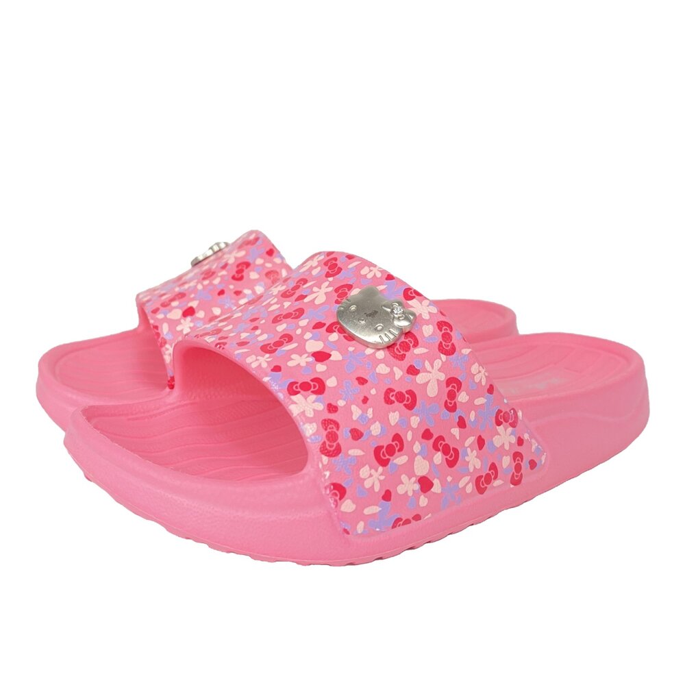 Hello kitty 厚底拖鞋 女童 17-22號 正品授權 台灣製造 凱蒂貓 童鞋-圖片-4