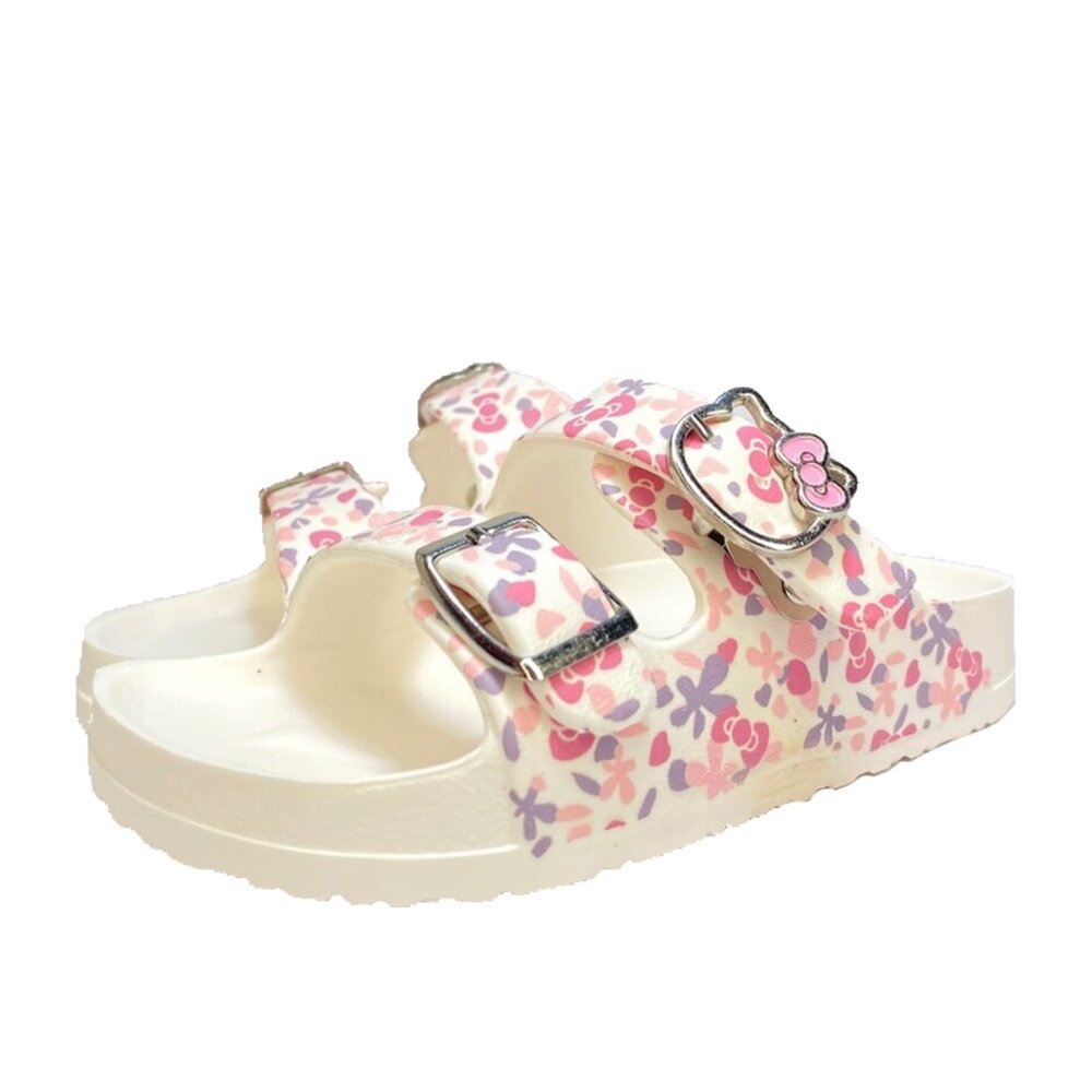 Hello kitty 厚底拖鞋 女童 17-22號 正品授權 台灣製造 凱蒂貓 童鞋-圖片-10