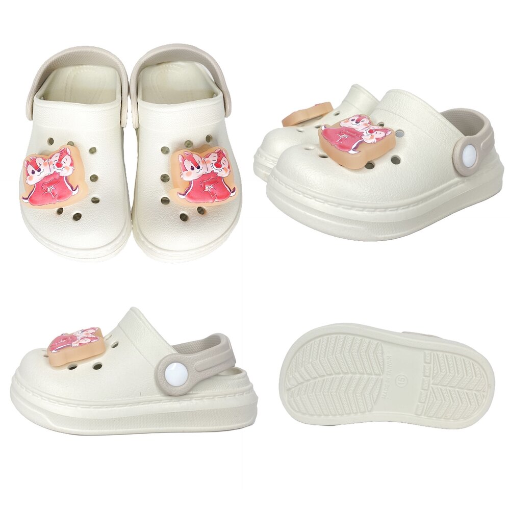 迪士尼 兒童拖鞋 電燈鞋 洞洞鞋 台灣製 護趾涼鞋 洞洞鞋 米奇 米妮 男童 女童 庫洛米-圖片-11