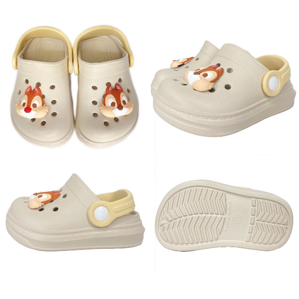 迪士尼 兒童拖鞋 電燈鞋 洞洞鞋 台灣製 護趾涼鞋 洞洞鞋 米奇 米妮 男童 女童 庫洛米-圖片-4