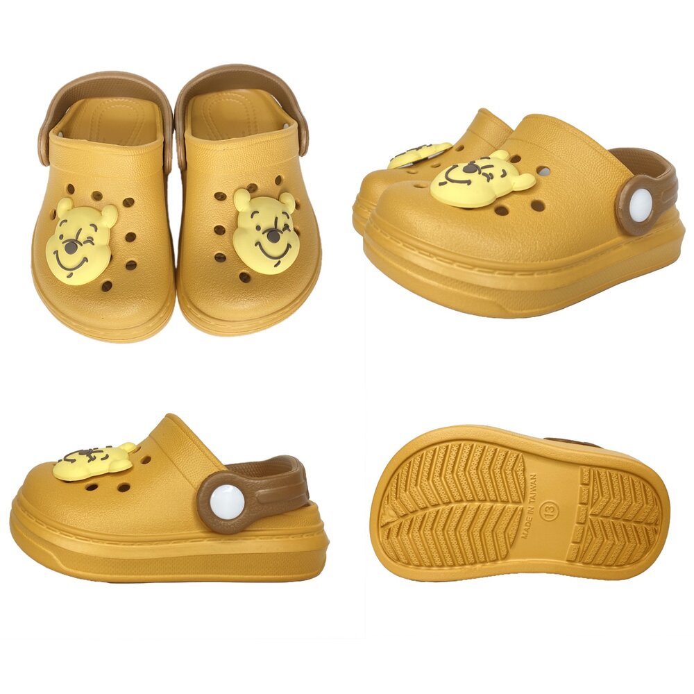 迪士尼 兒童拖鞋 電燈鞋 洞洞鞋 台灣製 護趾涼鞋 洞洞鞋 米奇 米妮 男童 女童 庫洛米-圖片-5