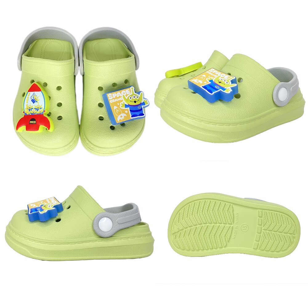 迪士尼 兒童拖鞋 電燈鞋 洞洞鞋 台灣製 護趾涼鞋 洞洞鞋 米奇 米妮 男童 女童 庫洛米-圖片-8