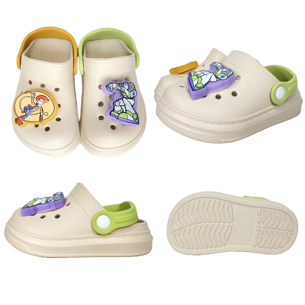 迪士尼 兒童拖鞋 電燈鞋 洞洞鞋 台灣製 護趾涼鞋 洞洞鞋 米奇 米妮 男童 女童 庫洛米-圖片-9