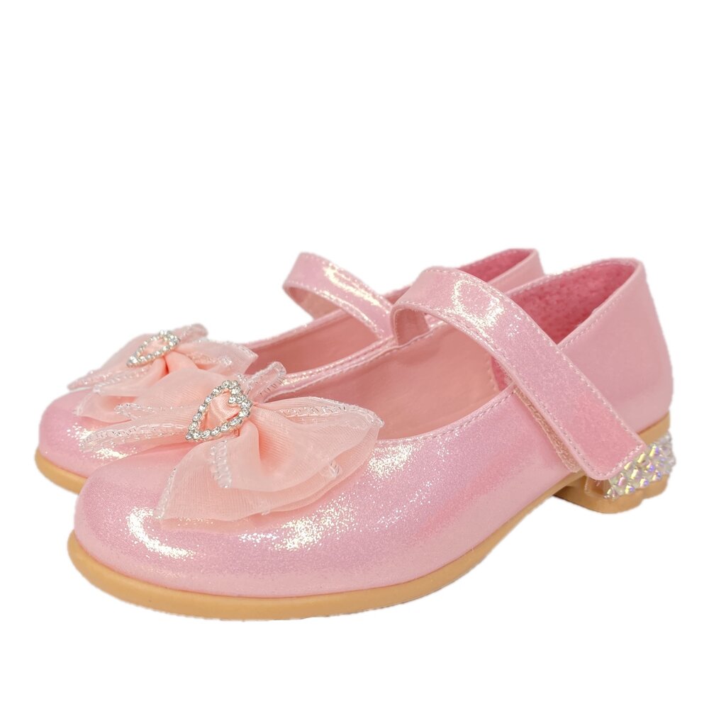 雪白公主鞋 白色皮鞋 低跟鞋 花童鞋 台灣製 女童娃娃鞋 king childed 日本娃娃-圖片-7