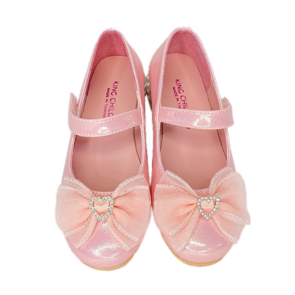 雪白公主鞋 白色皮鞋 低跟鞋 花童鞋 台灣製 女童娃娃鞋 king childed 日本娃娃-圖片-8