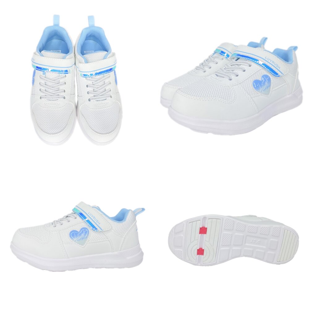 Moonstar 女童運動鞋 防水 LUVRUSH 新款 月星 19-24.5號 球鞋-圖片-3