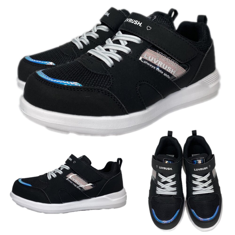 Moonstar 女童運動鞋 防水 LUVRUSH 新款 月星 19-24.5號 球鞋-圖片-5