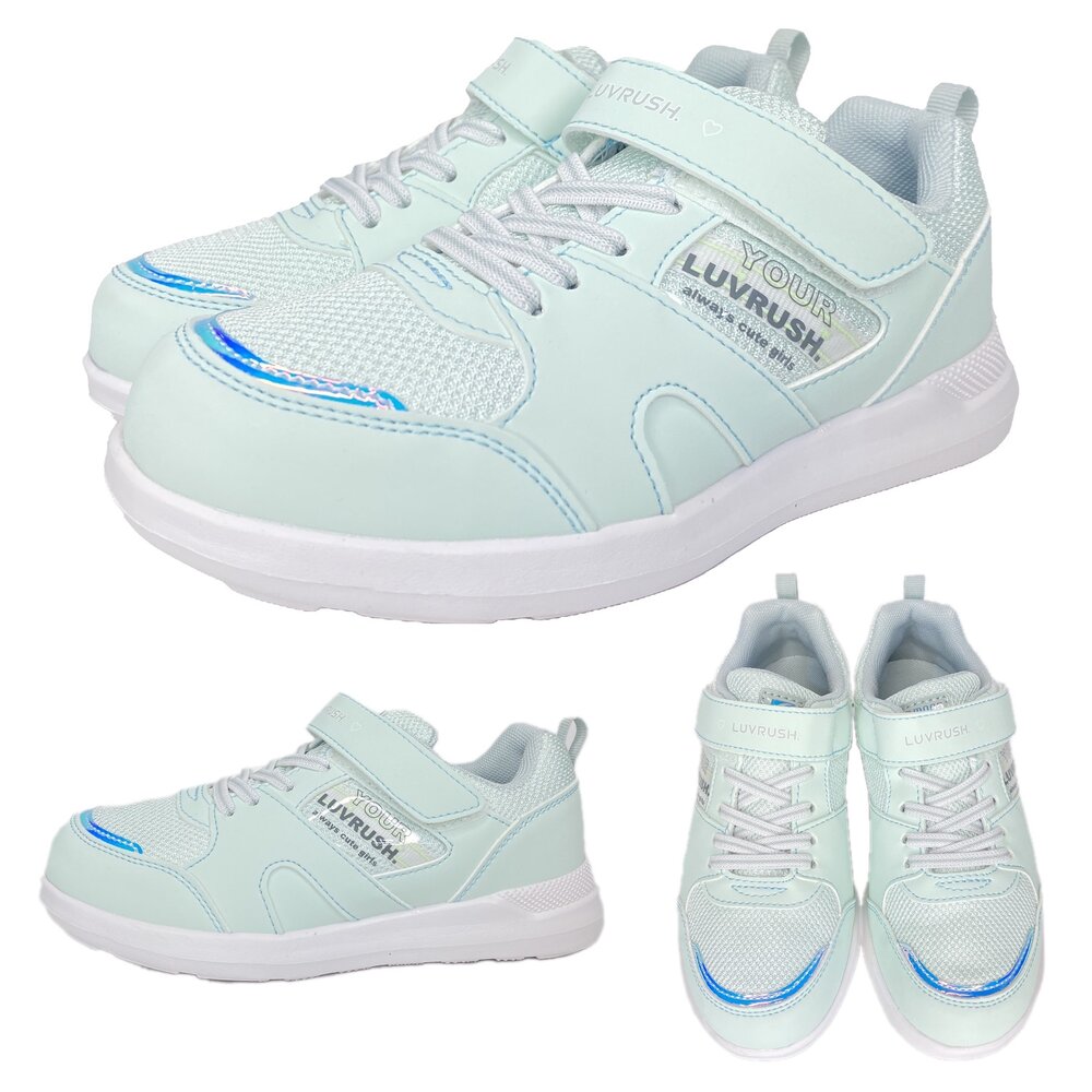 Moonstar 女童運動鞋 防水 LUVRUSH 新款 月星 19-24.5號 球鞋-圖片-6