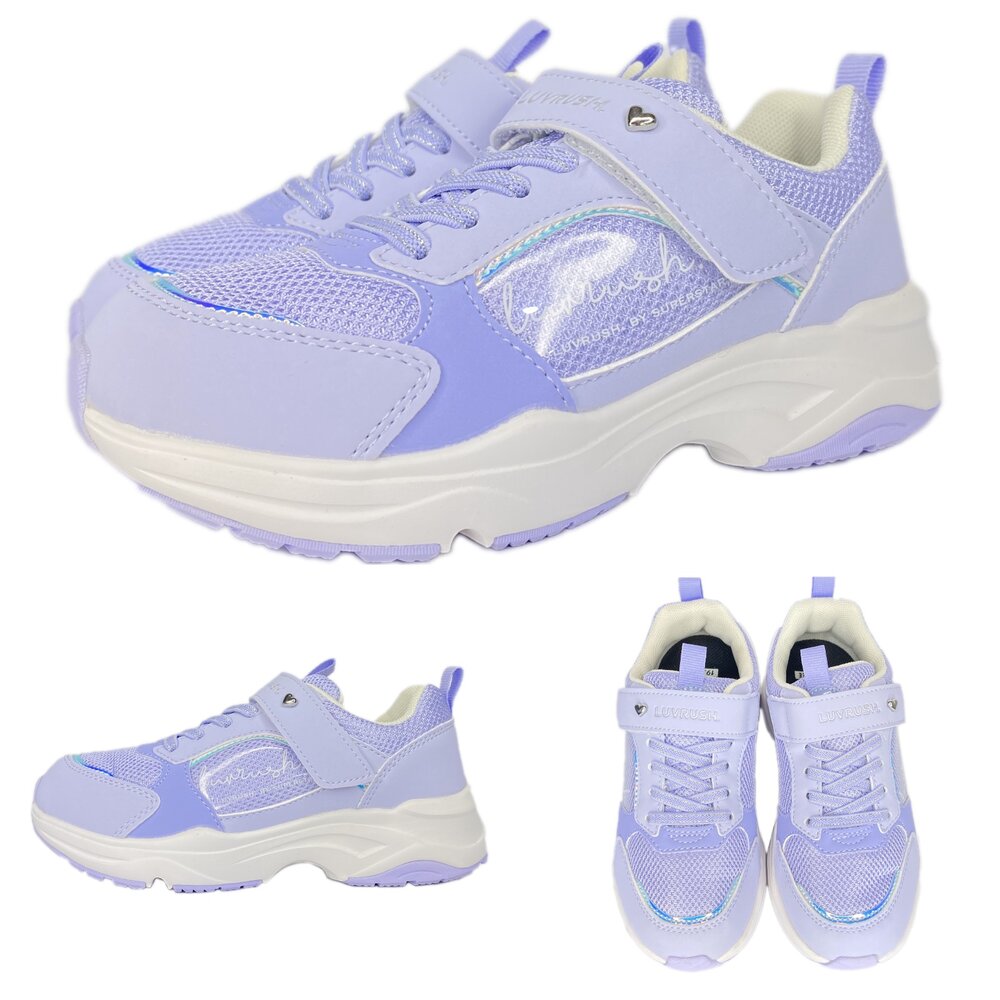 Moonstar 女童運動鞋 防水 LUVRUSH 新款 月星 19-24.5號 球鞋-圖片-7