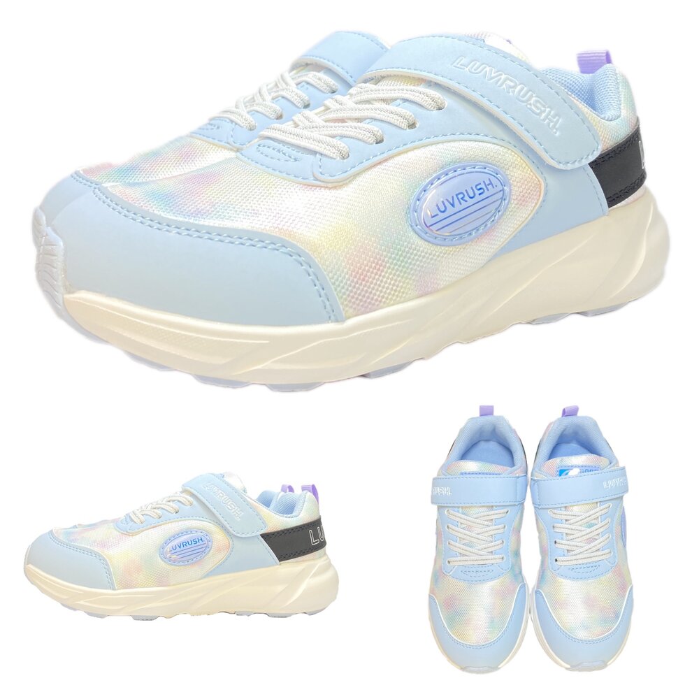 Moonstar 女童運動鞋 防水 LUVRUSH 新款 月星 19-24.5號 球鞋-圖片-9