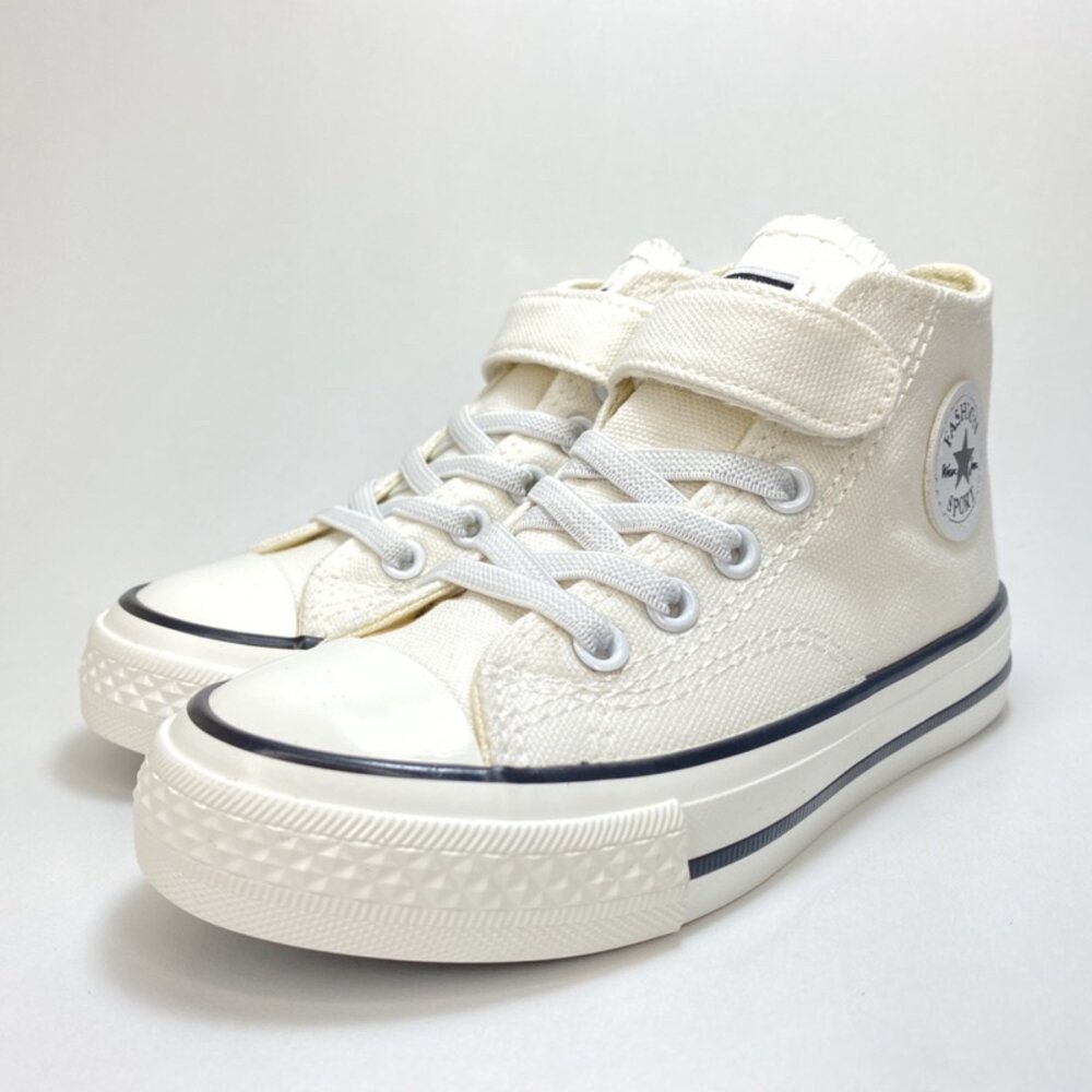 低筒兒童帆布鞋 🔥台灣現貨🔥 魔鬼氈休閒鞋 低筒 高筒 15-22公分-圖片-7