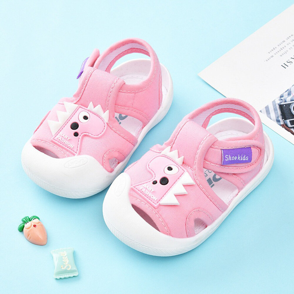 嬰兒護趾涼鞋 學步鞋 男童女童 寶寶鞋 futafuta-圖片-2