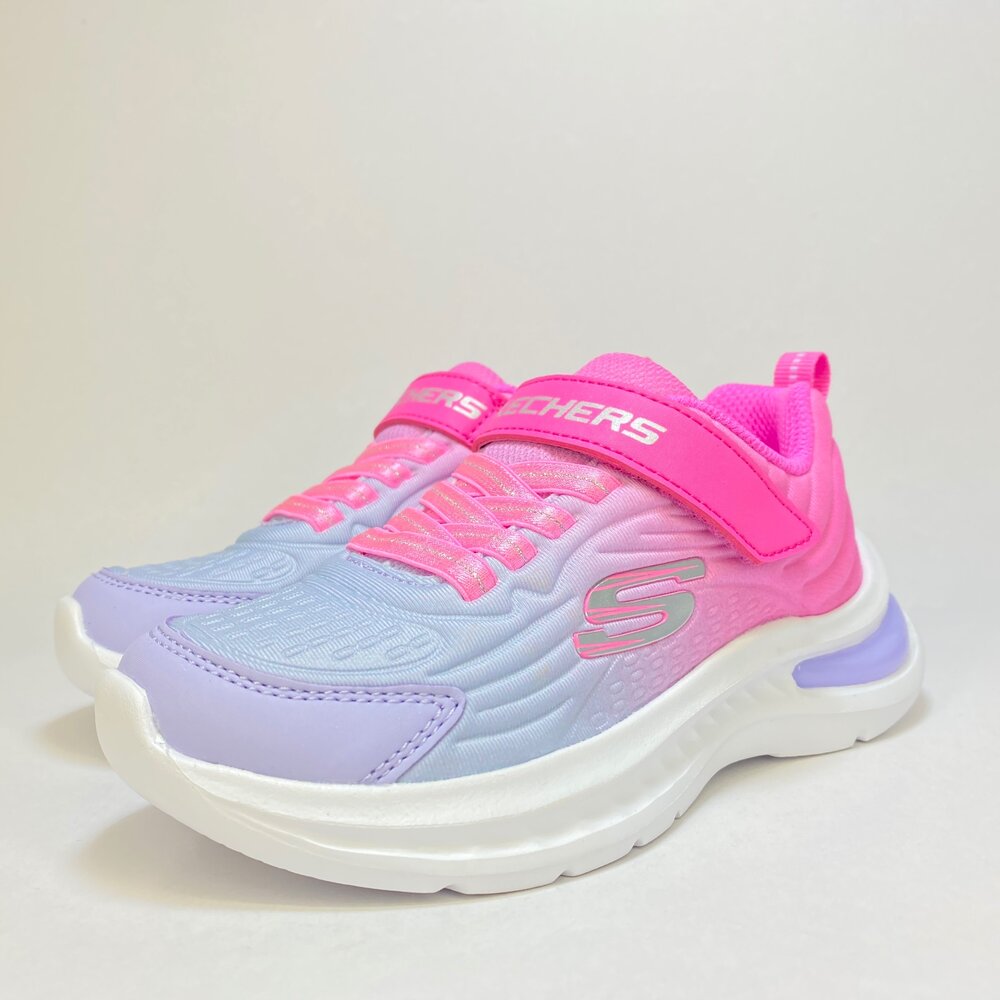 Skechers 女童運動鞋 2024新款 球鞋 全新正品 魔鬼氈 童鞋-圖片-1