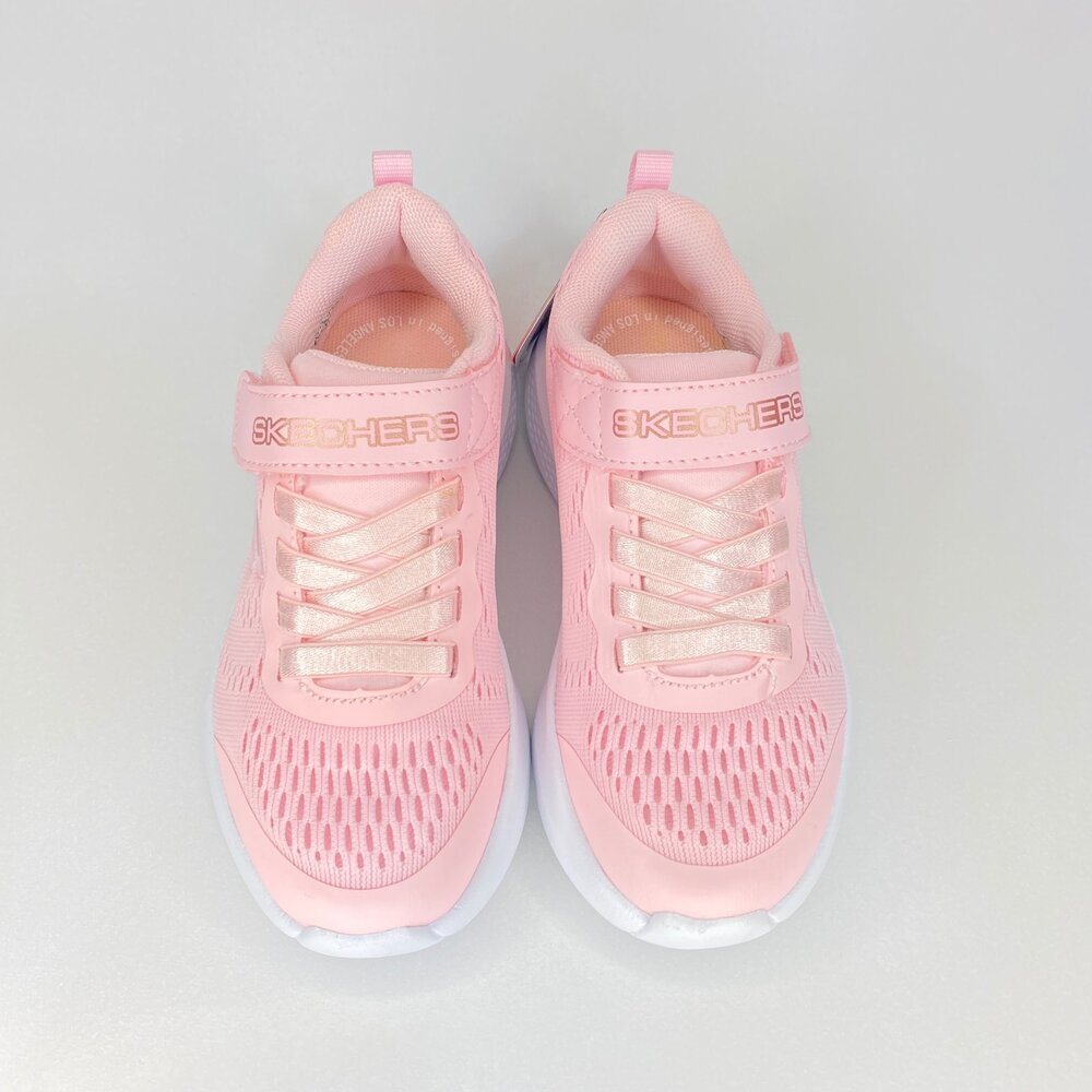 Skechers 女童運動鞋 2024新款 球鞋 全新正品 魔鬼氈 童鞋-圖片-11