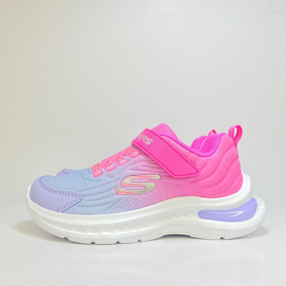 Skechers 女童運動鞋 2024新款 球鞋 全新正品 魔鬼氈 童鞋-圖片-3