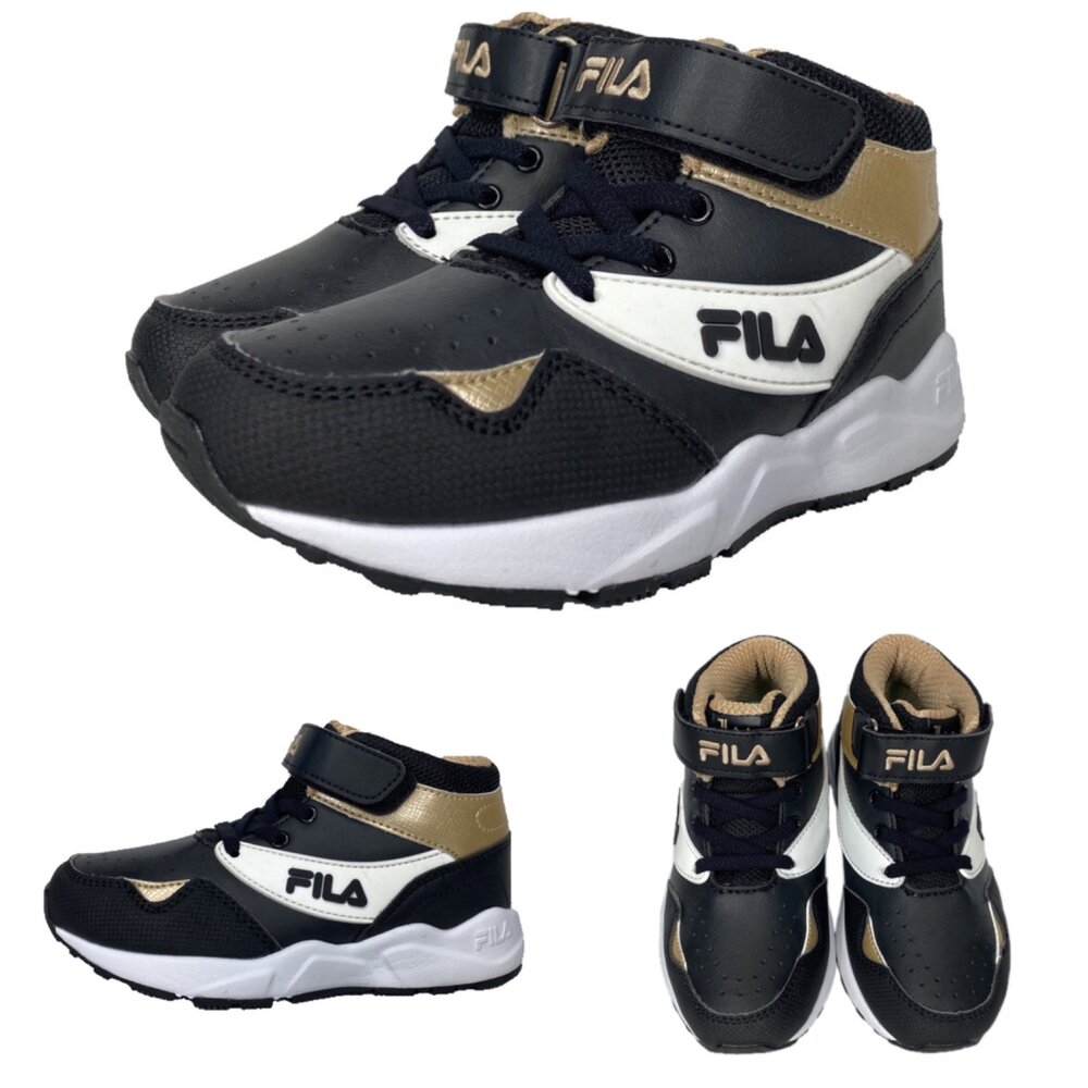 Fila 高筒矯正鞋 機能鞋 運動鞋 足弓 MOONSTAR 童鞋 16-24號 男童女童 Moonstar-圖片-3