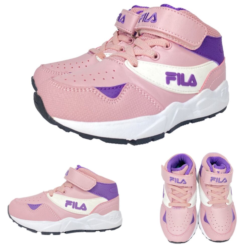 Fila 高筒矯正鞋 機能鞋 運動鞋 足弓 MOONSTAR 童鞋 16-24號 男童女童 Moonstar-圖片-4
