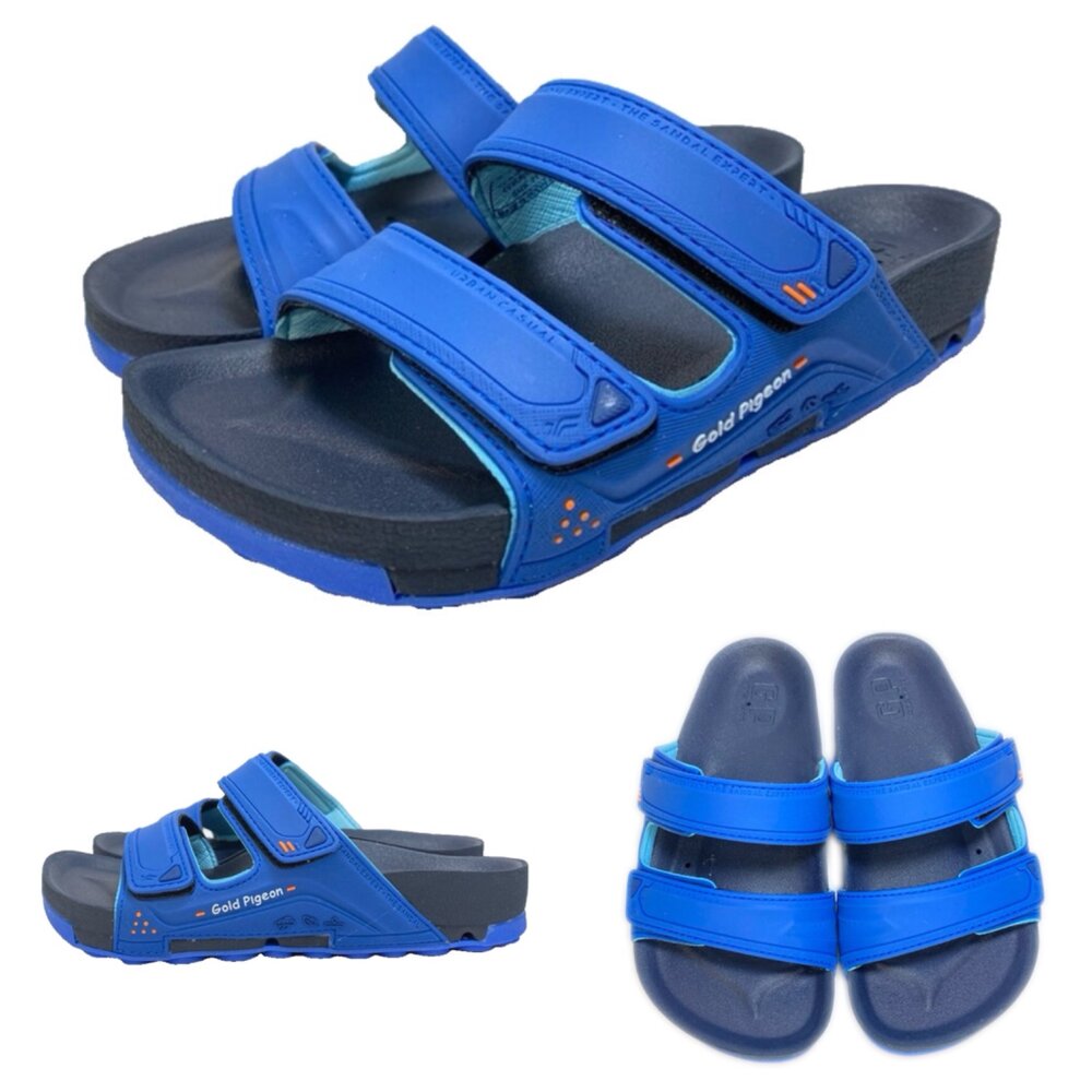 GP 兒童拖鞋 玩水防滑 洞洞鞋 男童女童 雙帶可調整 31-35號 G9306-圖片-5