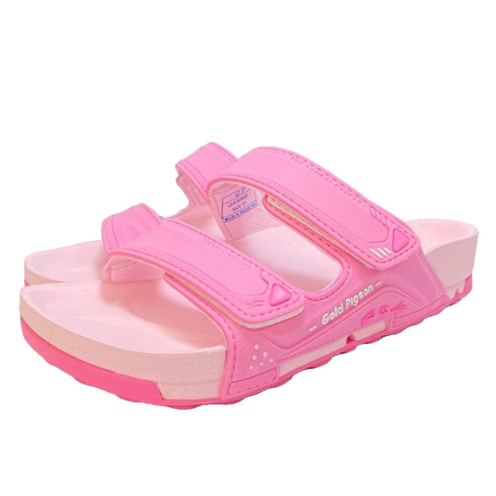 GP 兒童拖鞋 玩水防滑 洞洞鞋 男童女童 雙帶可調整 31-35號 G9306-圖片-6